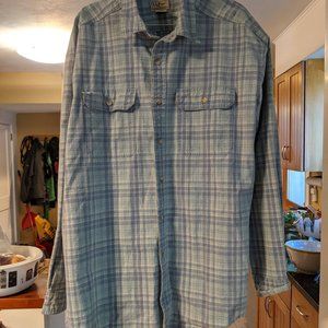 XL LL Bean Mens Button Up
